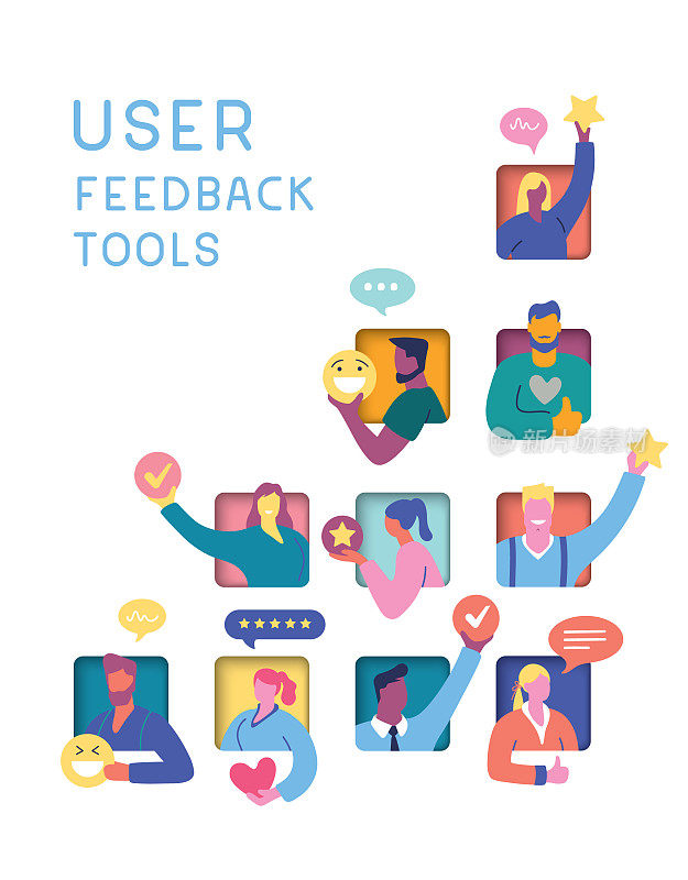 User feedback tools concept